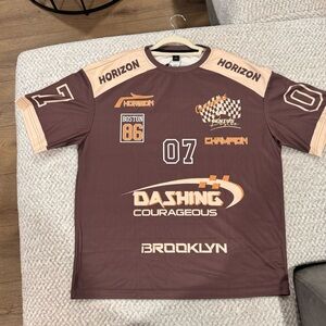 Horizon Brown Graphic T-Shirt